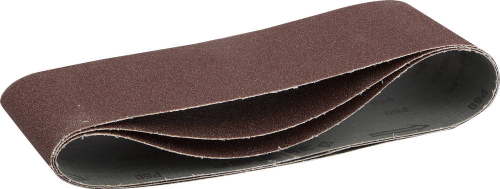 ЗУБР 100х610 мм, P60, лента шлифовальная МАСТЕР, для ЛШМ, 3 шт.