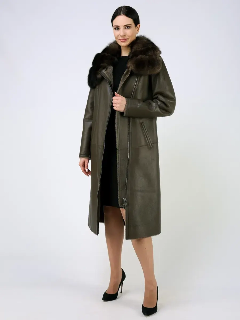 Дубленка зимняя натуральная