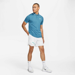 Мужские теннисные шорты Nike Court Flex Slam Shorts Men - White, Turquoise