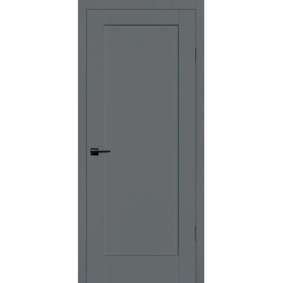 Фото межкомнатной двери экошпон Profilo Porte PSC-42 графит глухая