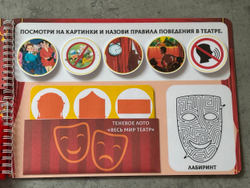 Лэпбук "Волшебный мир театра"