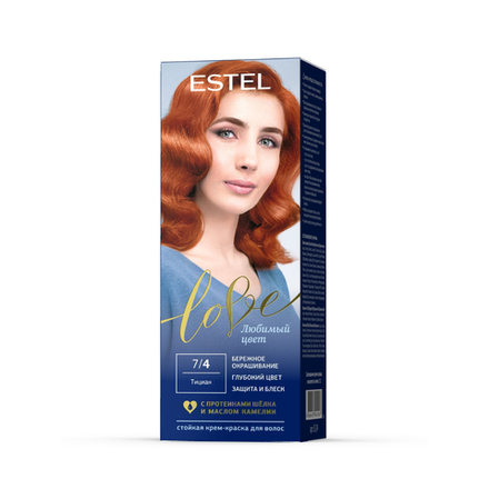 Краска для волос Estel Love тициан 7/4