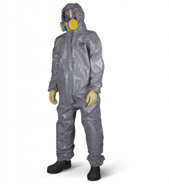 Комбинезон Lakeland ChemMAX 3, одноразовый, с капюшоном, серый