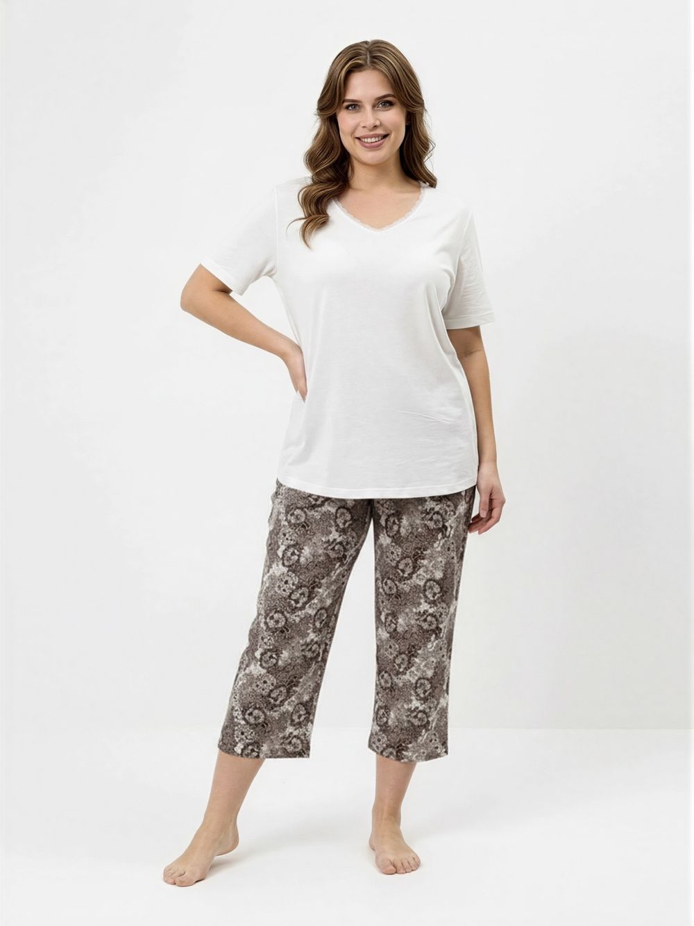 Пижама Луна-1 Виотекс МОЛОЧНЫЙ