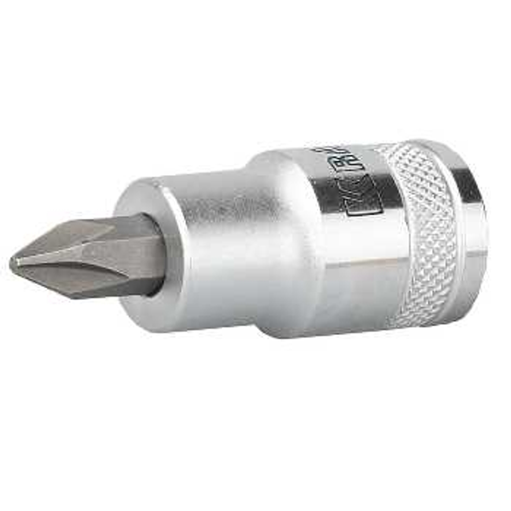 Торцовая бита головка материал сатинированная 1/2", PH4 KRAFTOOL, 27901-4_z01