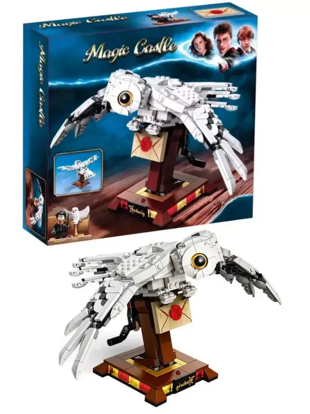 Конструктор Гарри Поттер Сова Букля 630 деталей 19076