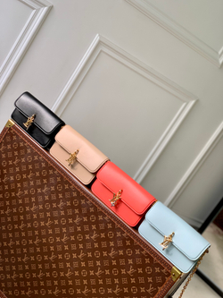 Louis Vuitton Wallet On Chain LV Bloom