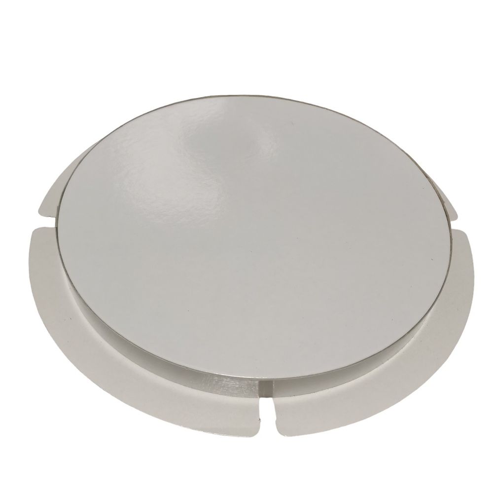 Коробка-тубус D25 см H21,5 см с подиумом, белая