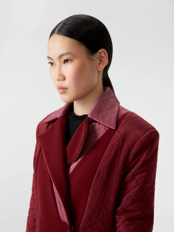 Жакет стеганый приталенный OLA OLA