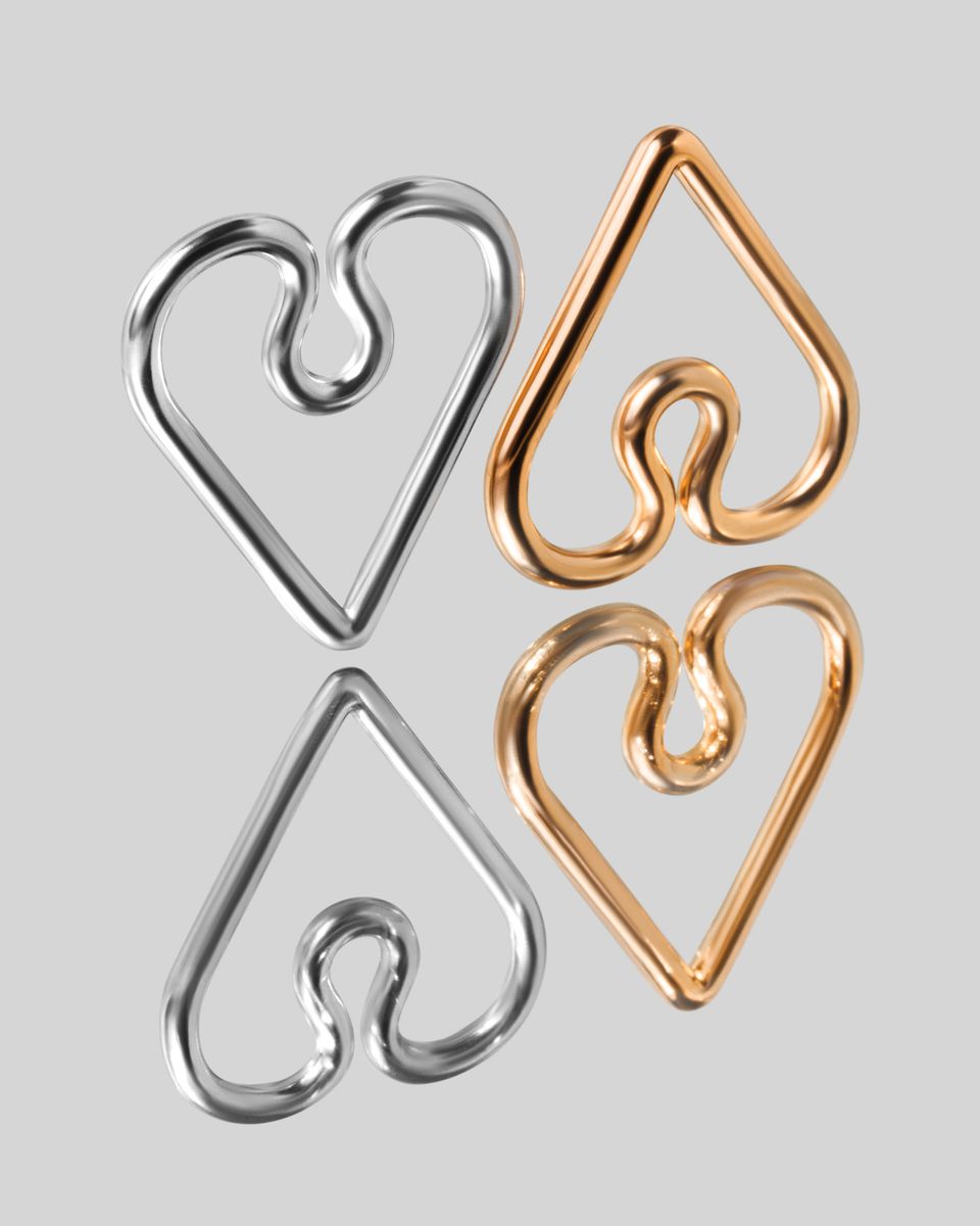 Кулон Open Heart Golden