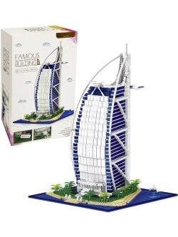 Конструктор Отель Парус в Дубае Бурдж-эль-Араб 2798 дет 0963