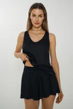 Шорты Alexandra Talalay облегченные AS-h008 черные