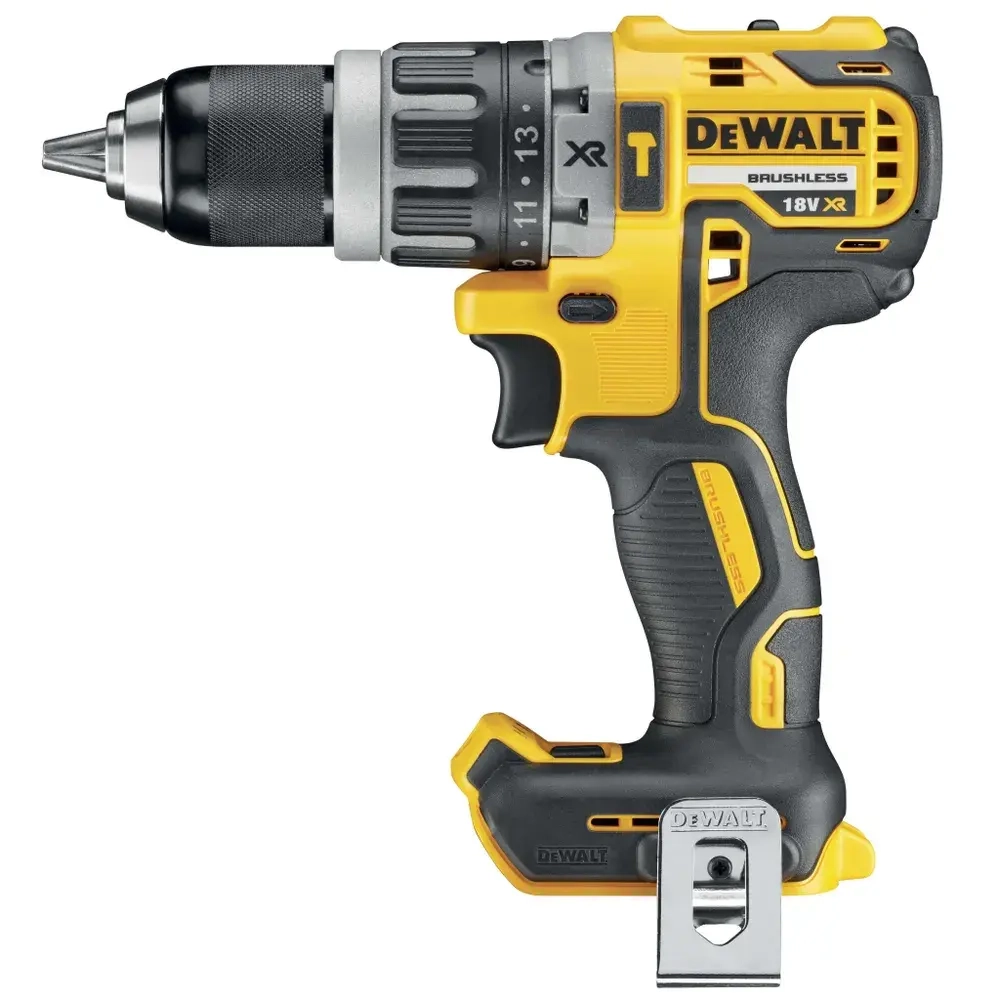 Аккумуляторная бесщеточная ударная дрель-шуруповерт DEWALT, 18 В, 2000 об/мин, 34000 уд/мин, без АКБ и ЗУ, в кейсе TSTAK, DCD796NT
