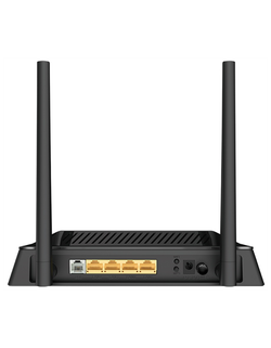 Роутер D-Link VDSL2/ADSL2+ N300 Wi-Fi Router, 4x100Base-TX LAN, 2x5dBi external antennas, Annex A, DSL port , Ethernet WAN support
