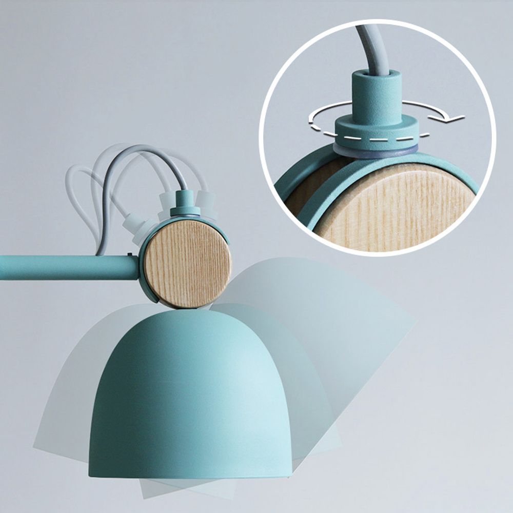 Люстра На Штанге Rolla 6 Gray By Imperiumloft