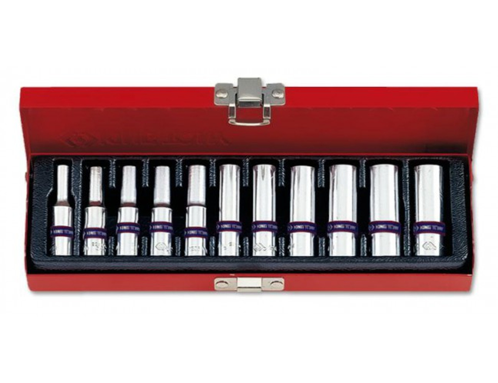 1/4” комплект  торцевых головок 2511MR