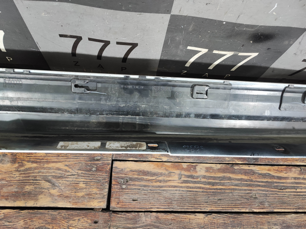 Накладка порога левого BMW X4 (G02) 18-нв Б/У Оригинал 51778064809