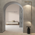 DK5740-SB Светильник для трека SHINE SPOT со светодиодом, D35*H70, 48V DC, 6W, RA?90, 3000K, IP20, сатинированная латунь, алюминий