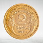 France, 2 Francs 1937, XF