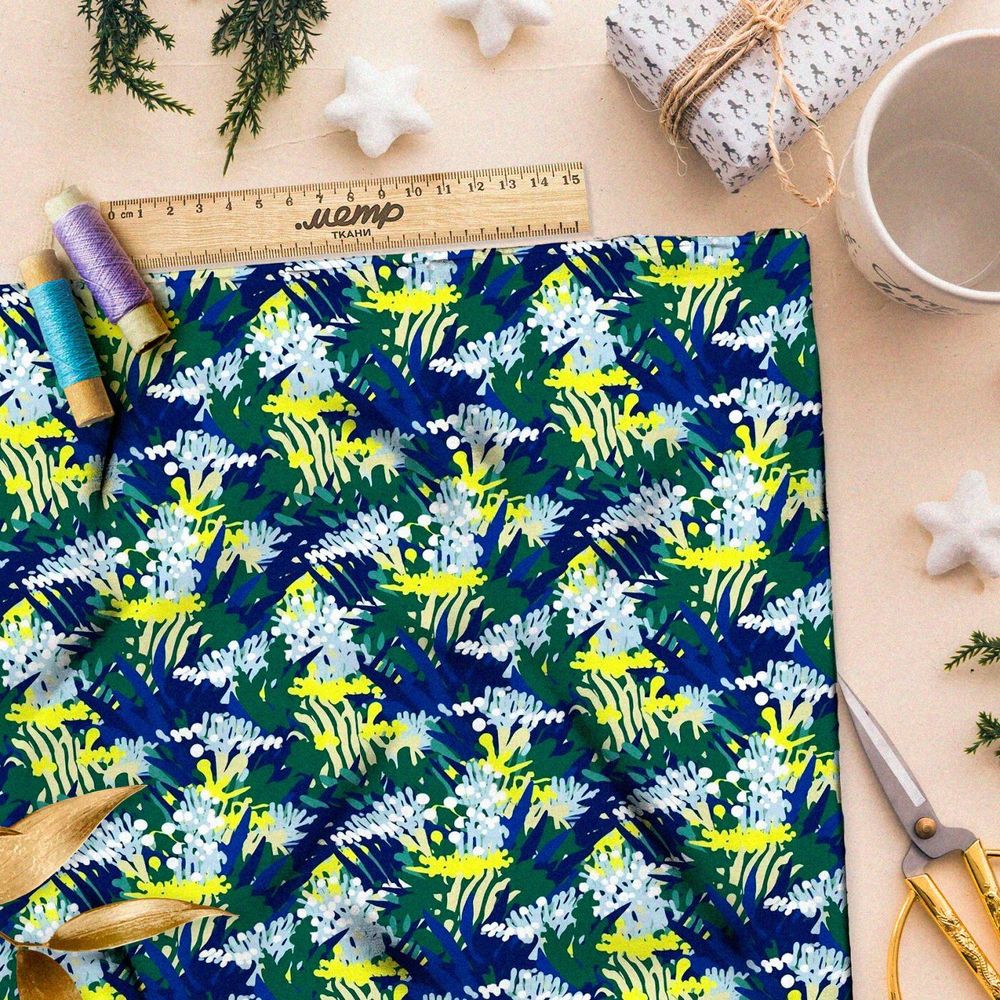 Ткань Барби живописные фантазии