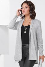 Кардиган светло-серый DStrend (Акция)