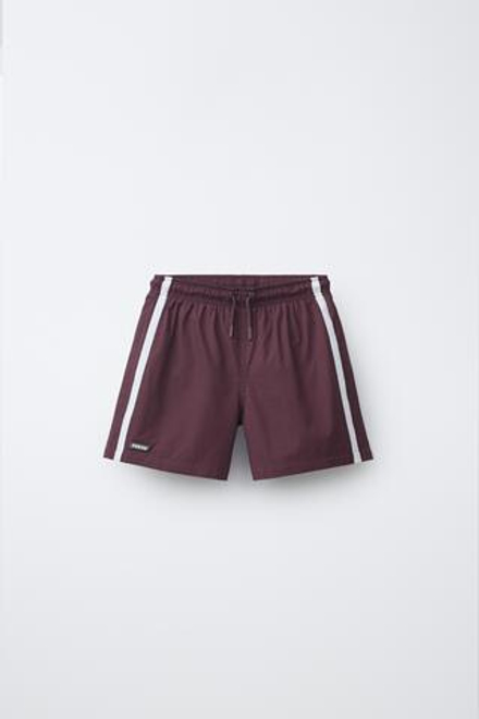 ZARA X PUKAS ПЛАВКИ PUKAS SURF, БАКЛАЖАННЫЙ