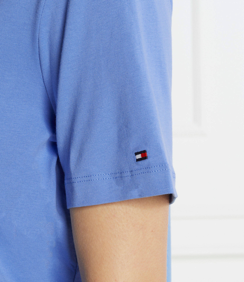 Футболка REG CREST C-NK TEE SS Tommy Hilfiger - голубой(WW0WW41058)