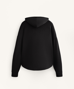 Oysho Толстовка на молнии из мягкого модала, черный