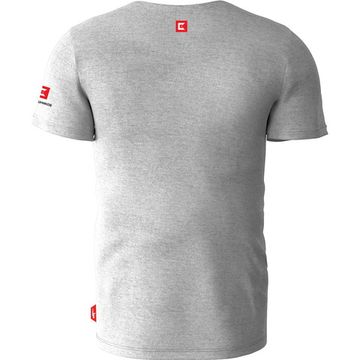 Футболка с принтом "АК-12" мужская короткий рукав (белая)