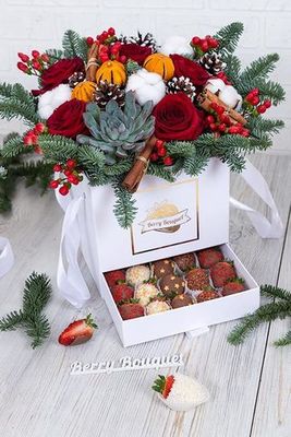 Шкатулка "Рождественский вечер"