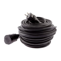 Удлинитель силовой ЭРА UPx-1e-3x1,5-40m-IP44(KG) в бухте с заземлением 1 розетка 40 м КГ 3х1,5мм2 | Силовые удлинители