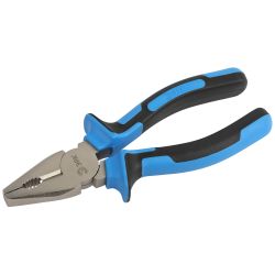 Плоскогубцы ЭРА 160 мм комбинированные двухкомпонентные рукоятки | Шарнирно-губцевый инструмент