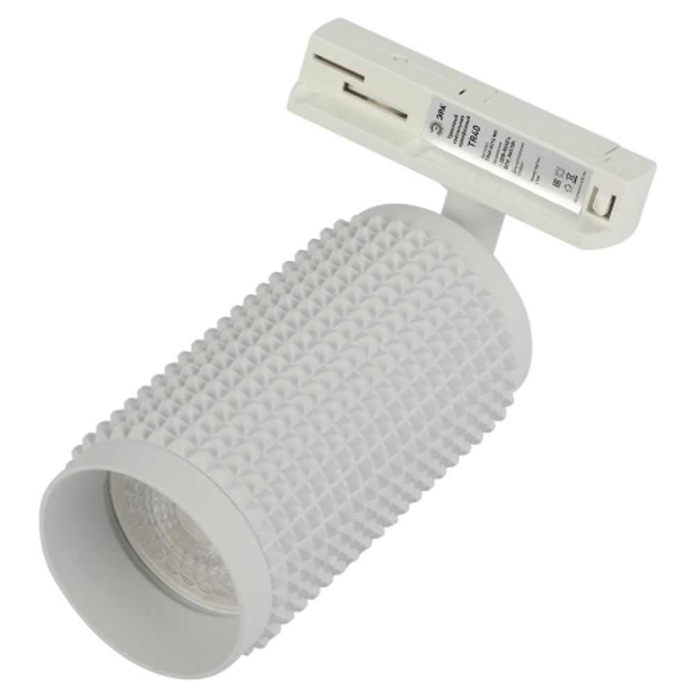 Трековый светильник однофазный ЭРА TR40-GU10 WH под лампу GU10 белый