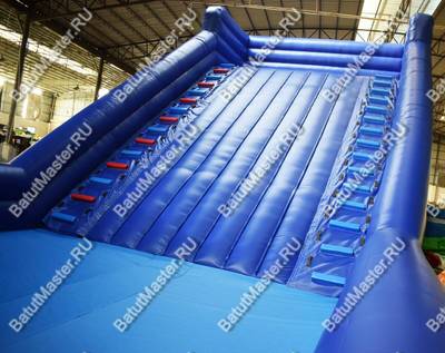 Надувная горка для зорба "Синяя волна"