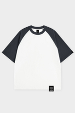 Футболка SHMOT "REGLAN DELUXE COMBO" Серый