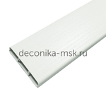 Наличник Деконика с Кабель-каналом 55мм, 001 Белый, 55x12x2200 мм, Deconika