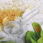 Сито металлическое 8 см с ручкой