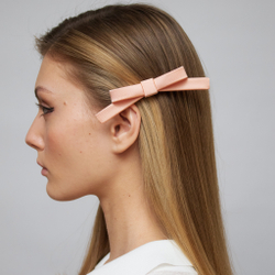 Бант "Стрекоза" XS персиковый