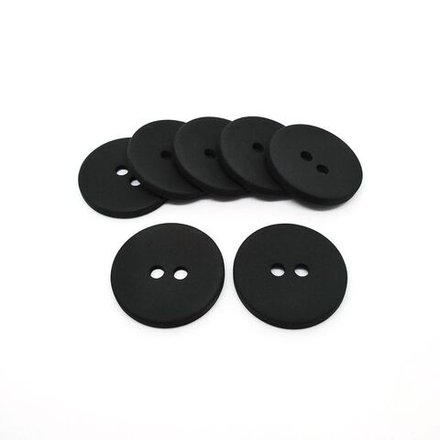 Пуговица, туб 56, цв.черный, 28мм №1405 44L