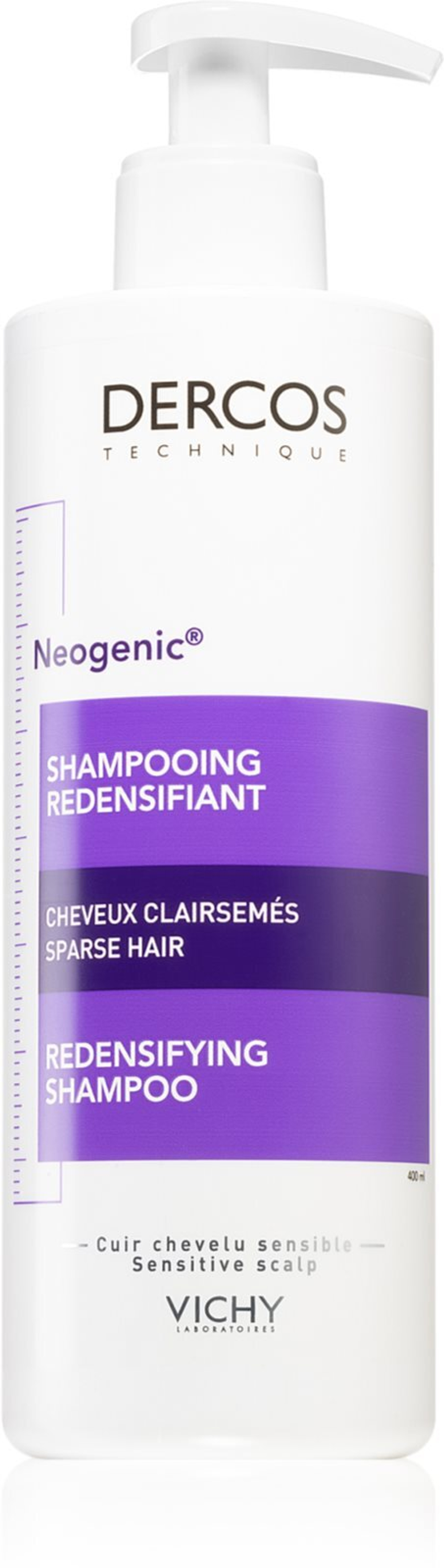 Vichy Dercos Neogenic - восстанавливающий шампунь для волос /   400  ml  / GTIN 3337871330019