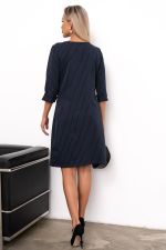 Платье Эстель (синий/полоска) Р11-1185 Nikol (Акция)