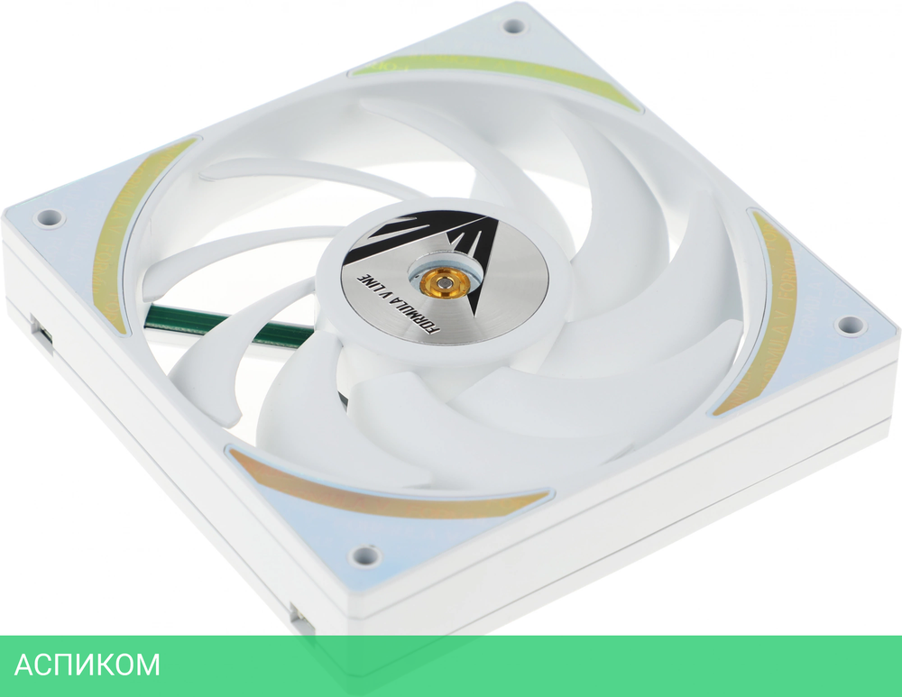 Вентилятор для корпуса Formula V Line Air Bridge Plus WH ARGB белый