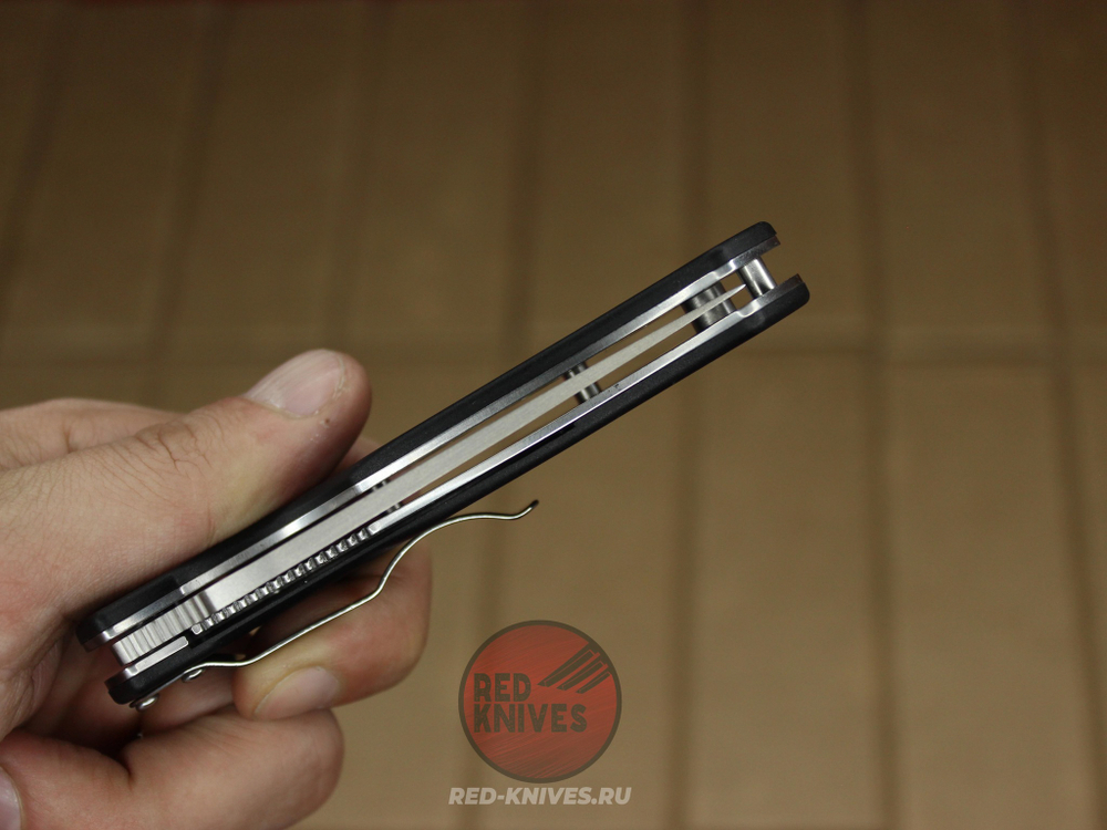 Нож Spyderco Tenacious LTW - черн. рук., белый клинок RK-415