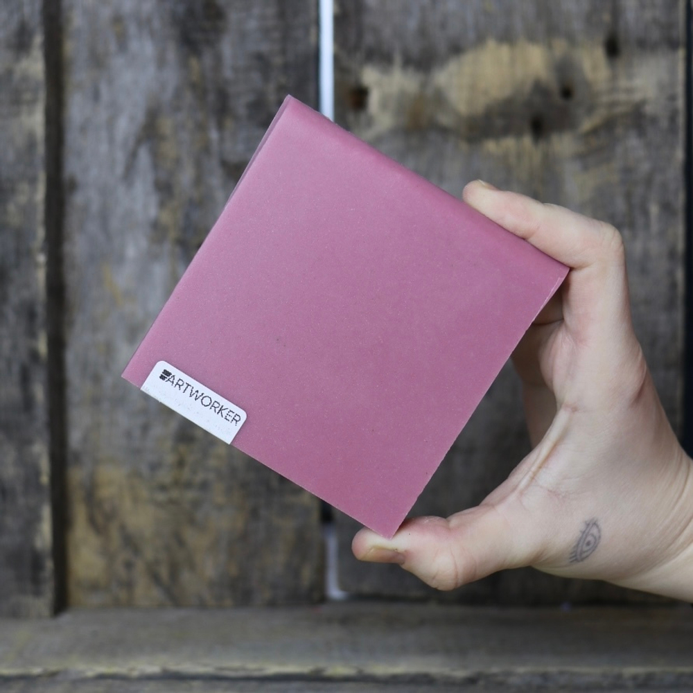 смальта в кирпичиках розового цвета, купить с доставкой