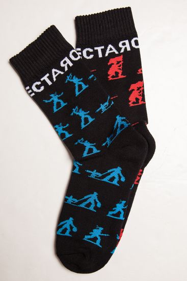 Носки 1/6 Флот и Армия (махровые) (Черный (Черный), 40-44)