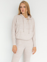 Женский костюм для дома и отдыха (Размер: L) (Цвет: бежевый меланж)