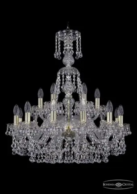 Подвесная люстра Bohemia Ivele 1409/12+6/240/XL-76/G