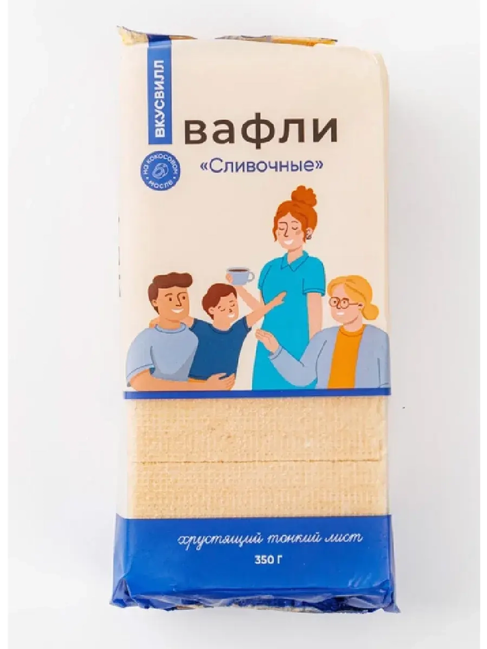Вафли «Сливочные», 350г