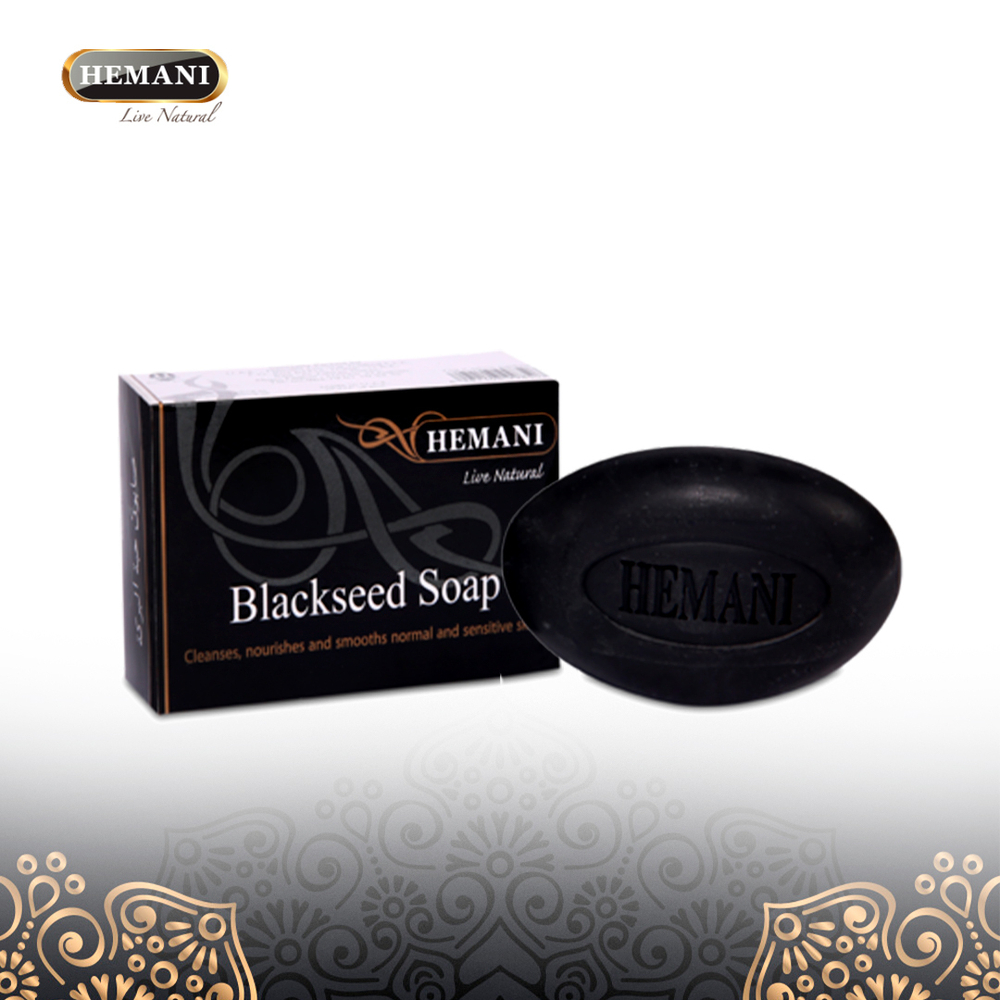 Мыло Hemani BlackSeed Soap с маслом черного тмина 75 г