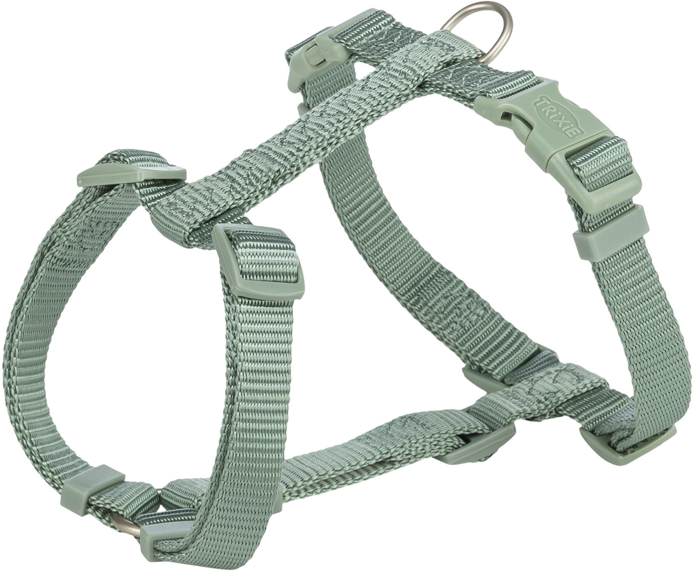 Шлейка Trixie Premium H-harness, M–L: 52–75 см/20 мм, шалфей